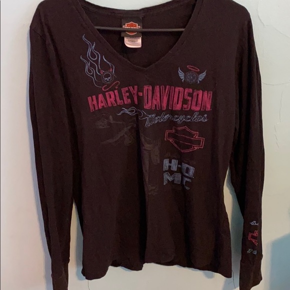Harley-Davidson Tops - Harley Davidson women’s long sleeve